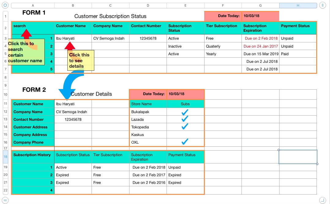 Form Mockup
